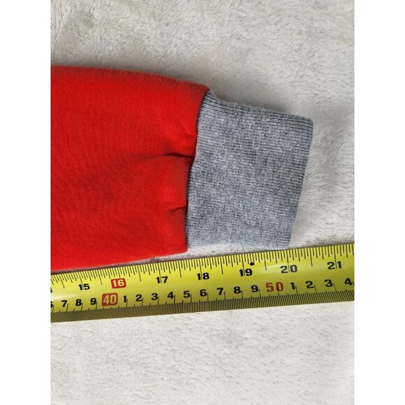 Nike Women's Full Zip Hoodie Size Large Red/Gray Swoosh - Picture 15 of 15